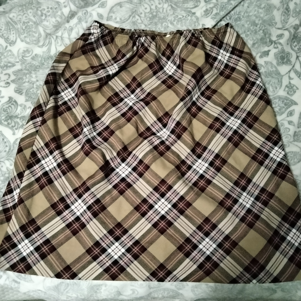 🩷Plaid skirt